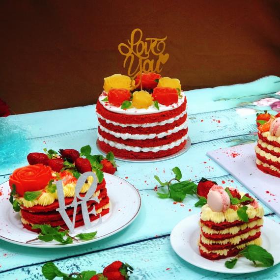 Red Velvet Cake for Valentine's Day - Recipe Video