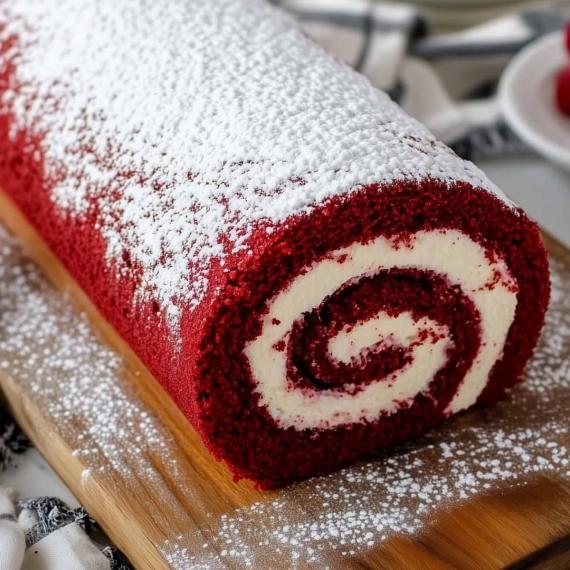 CÔNG THỨC LÀM BÁNH SWISS ROLL RED VELVET