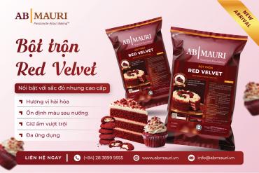 BỘT TRỘN RED VELVET AB MAURI – GIẢI PHÁP ỔN ĐỊNH CHO MỌI CÔNG THỨC SẮC ĐỎ